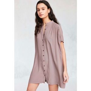 Urban Outfitters BDG button down shirt mini dress